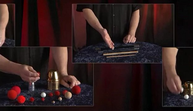 Essentials in Magic Cups and Balls (DVD) - Magic Trick