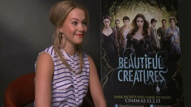 Alice Englert and Alden Ehrenreich talk Beautiful Creatures