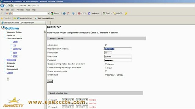 Video Tutorial: How to Configure Geovision IP Cameras to Connect to Center V2 System