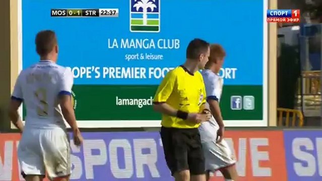 Copa del Sol 2013 Красная группа 2-й тур ЦСКА - Стрёмсгодсет 1 тайм