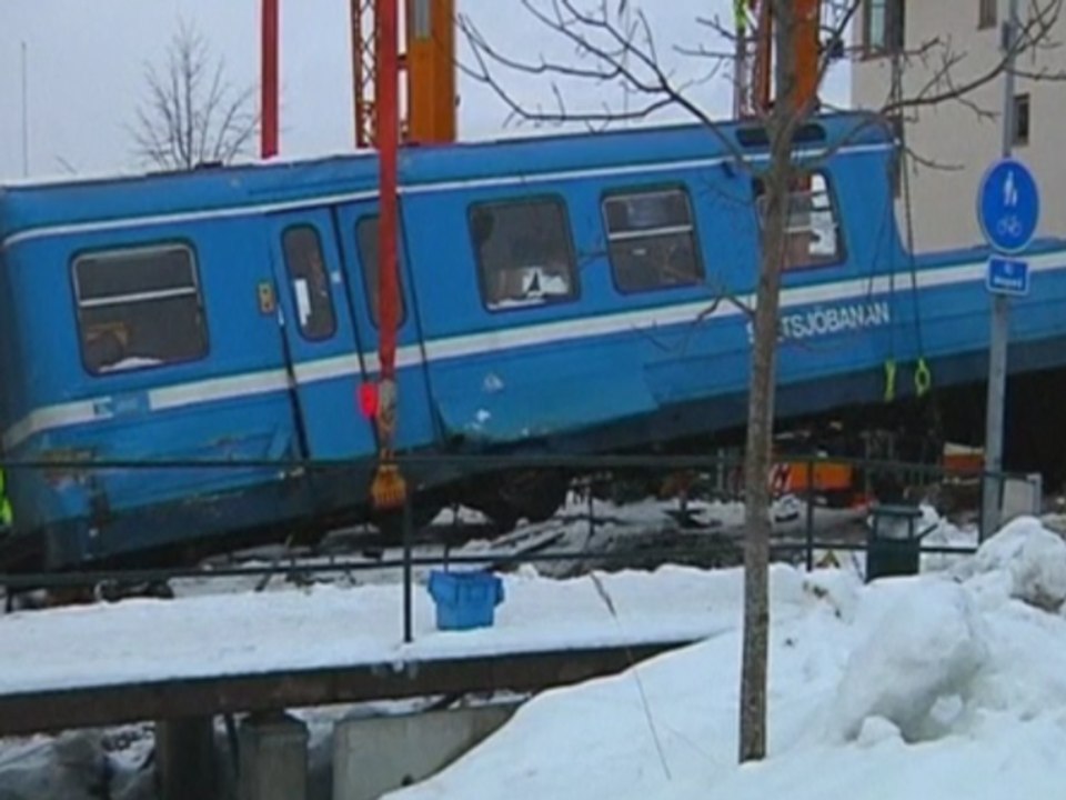 Runaway Train Removed From Apartment Building After Crash