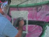 Nettoyage - Décapage- Suppression de graffiti - Collège de Chevilly Larue (94)