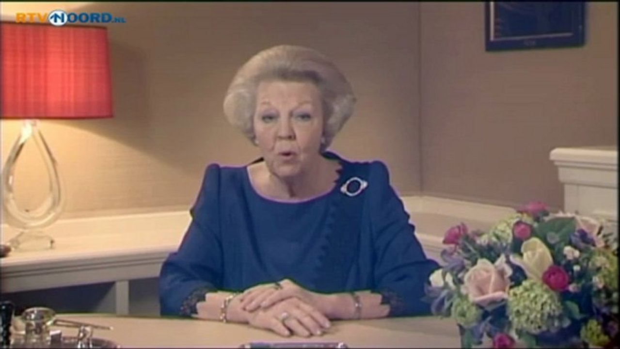 Koningin Beatrix treedt af - RTV Noord