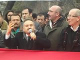 Türk Eğitim- Sen Antalya Şube Başkanı Bünyamin Seçme'nin Ali İhsan Öztürk'e destek Konuşması