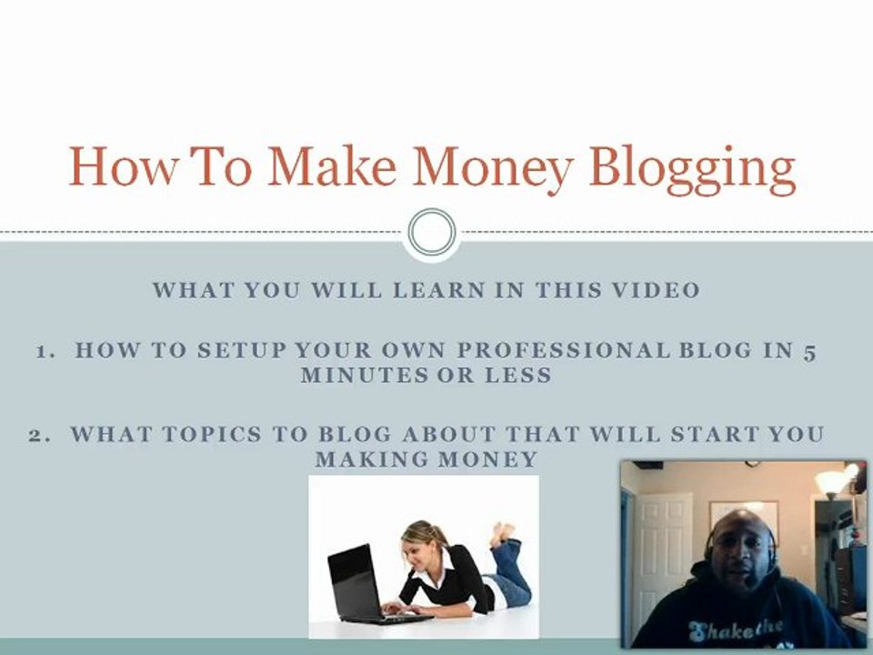 How to Make Money Blogging