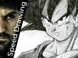 Best GOKU sketch! Amazing speed drawing from Dragonball series!