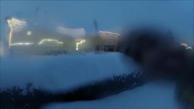 time laps Gopro hero 2 par temps de neige