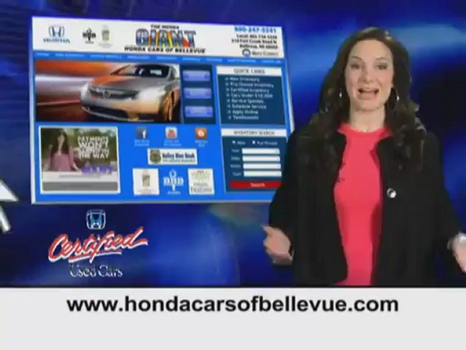 Certified Used 2011 Honda Pilot EX-L 4wd for sale at Honda Cars of Bellevue...an Omaha Honda Dealer!