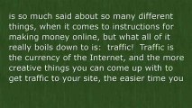 Making Sense of Making Money Online
