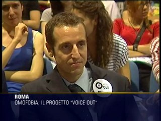 Omofobia, il progetto "voice out"