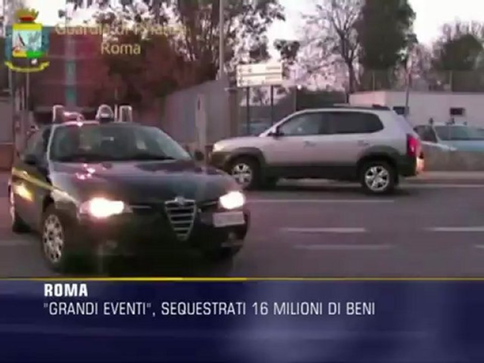 "Grandi eventi", sequestrati 16 milioni di beni