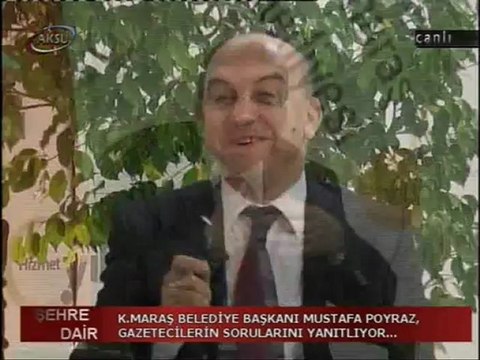 Mustafa POYRAZ ( K.Maraş Belediye Başkanı) - AKSU TV Şehre Dair Programı 28 OCAK 2013- 3.BÖLÜM