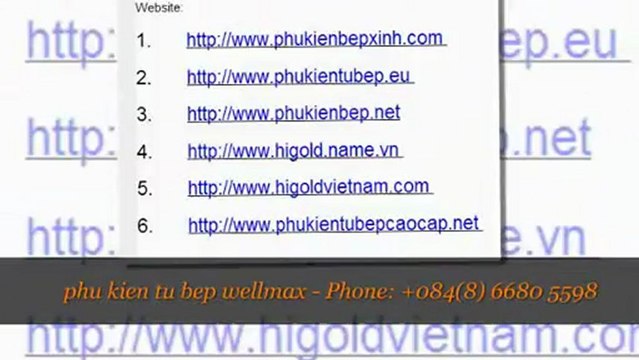 Phu kien tu bep wellmax, phụ kiện tủ bếp wellmax, Phone: +84(08) 6680 5598