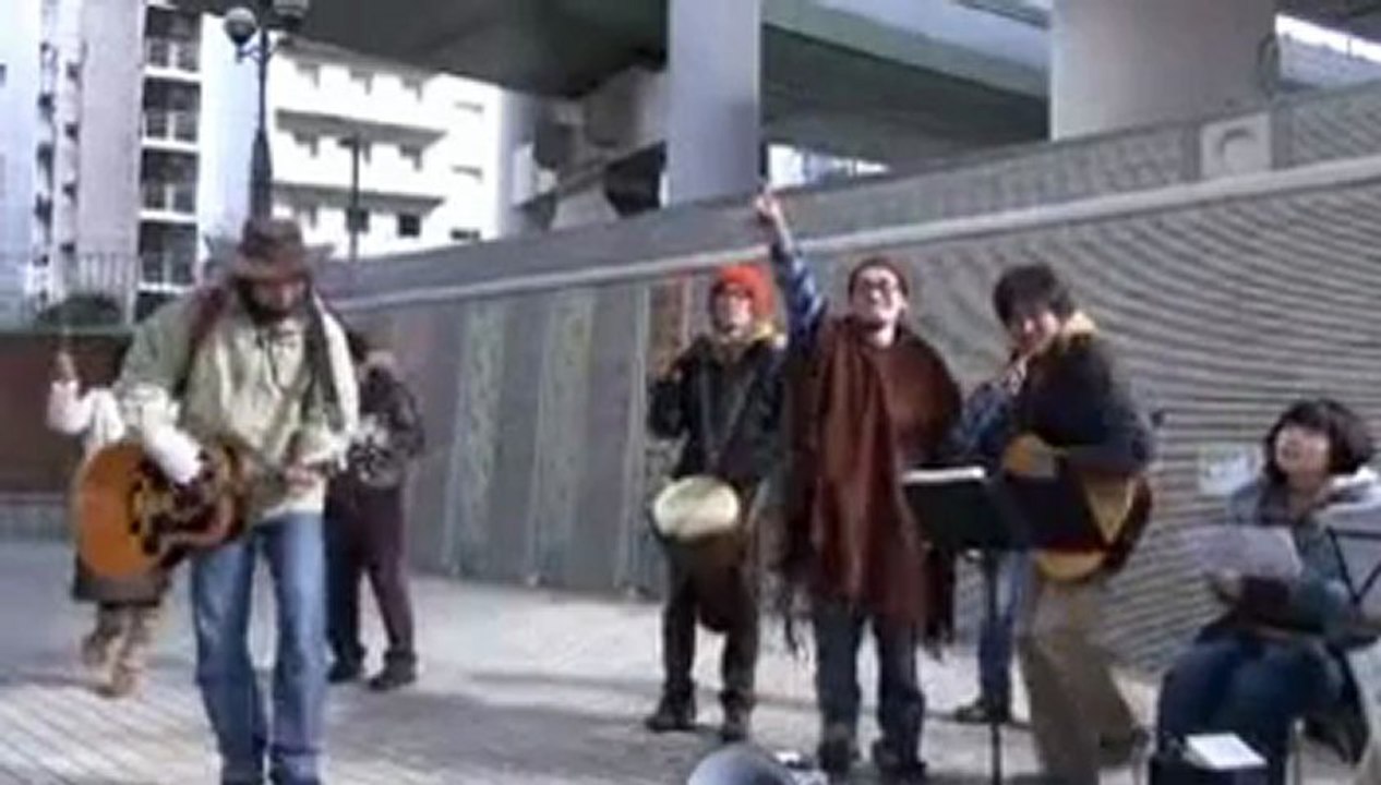 20130126 1/3 大阪瓦礫阻止デモ「One Love Peace Parade」デモ行進 エンパワメントTV