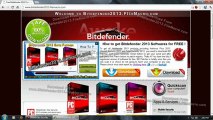 Bitdefender Antivirus Plus 2013 Download for free