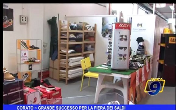 Corato | Grande successo per la fiera dei saldi