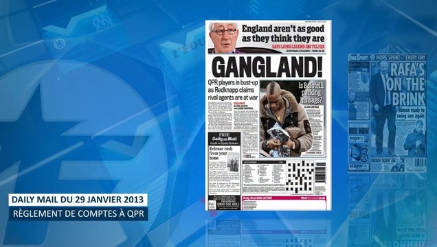 La guerre des clans à QPR et le transfert de Balotelli au menu de votre revue de presse