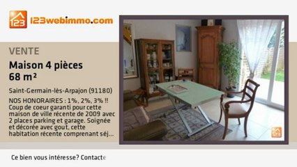 A vendre - maison - Saint-Germain-lès-Arpajon (91180) - 4 p