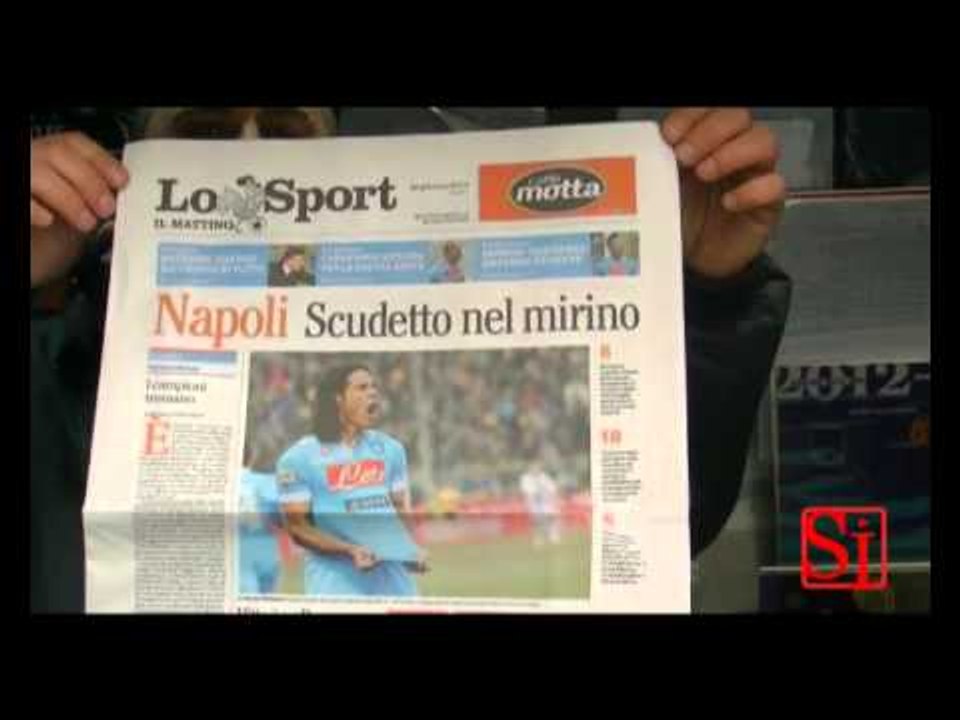 Napoli - I tifosi credono nello scudetto (28.01...