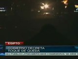 Continúan protestas contra medidas del Gobierno egipcio