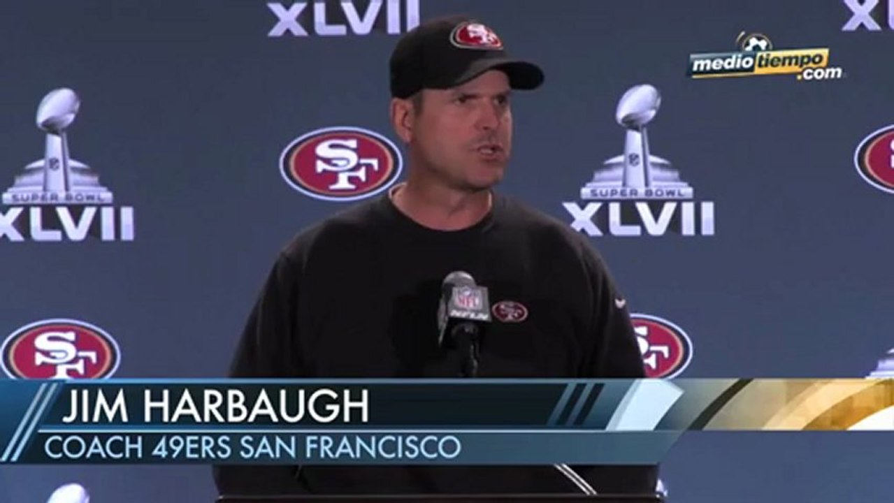SUPER BOWL JIM HARBAUGH LUNES.mov
