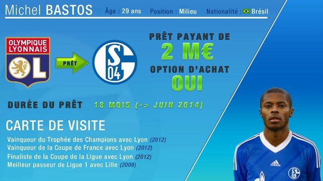 Officiel : Lyon prête Bastos à Schalke 04 !