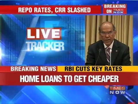 RBI cuts policy rates by 0.25 percent.
