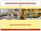 Kitchen Cabinets in Mississauga by Nirmal Interiors