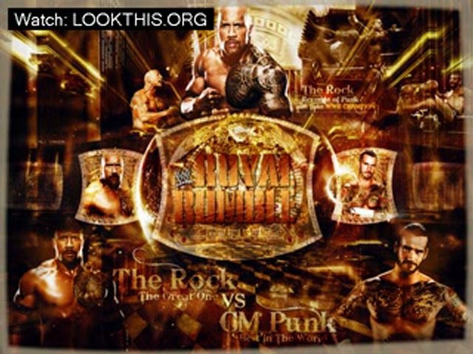 HD Royal Rumble 2013 Tonight