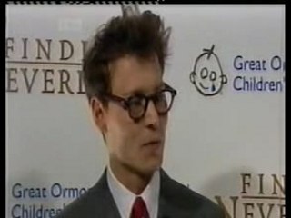 Johnny Depp - Neverland Avant-Première Londres