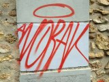 Décapage - Suppression de graffiti par aérogommage - Ruelle Saint Marguerite - Verrieres