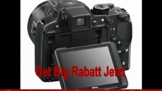 Nikon Coolpix P510 Digitalkamera (16 Megapixel, 42-fach opt. Zoom, 7,5 cm (3 Zoll Display), GPS, bildstabilisiert) schwarz