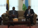 Visite du Président Ali Bongo Ondimba à Djibouti et rencontre avec le président Ismaël Omar Guelleh