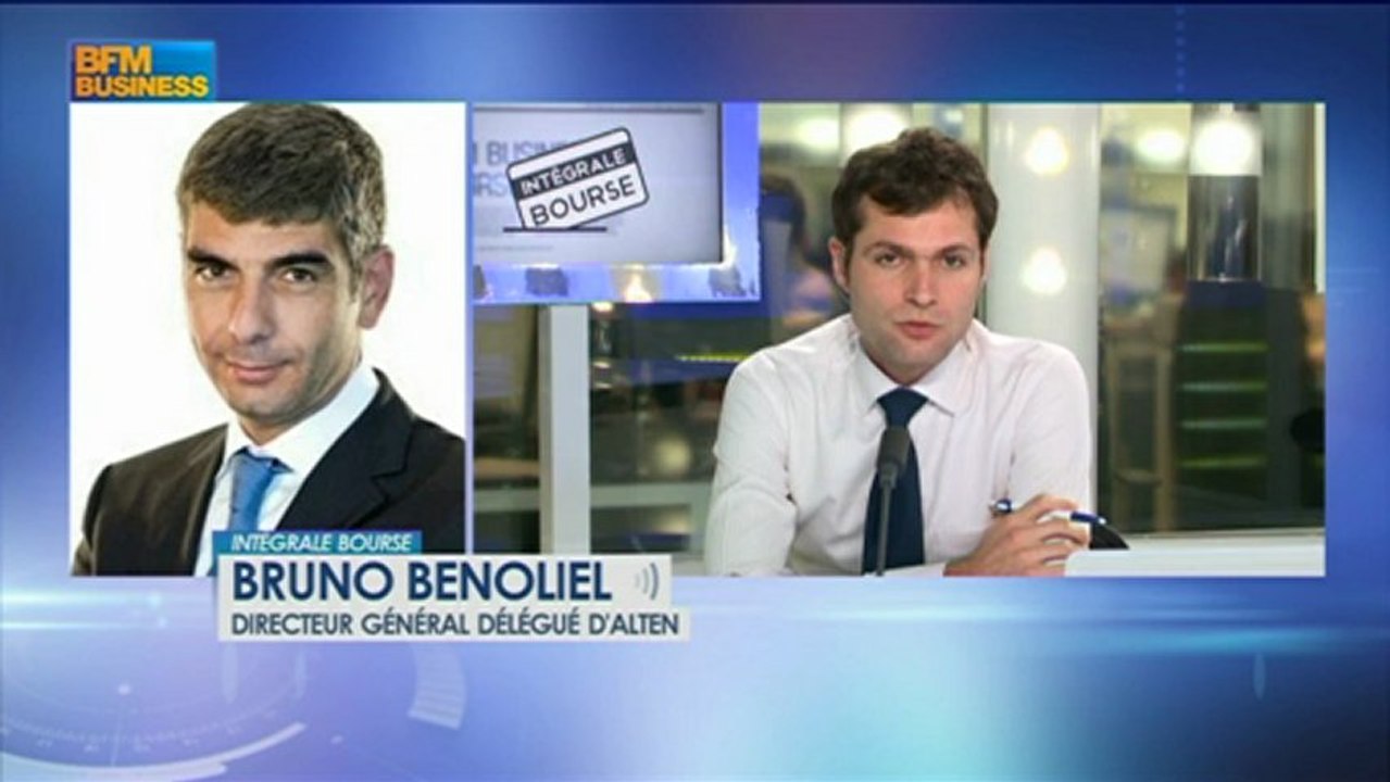 L'entreprise du jour, Alten : Bruno Benoliel - 29 janvier - BFM : Intégrale Bourse