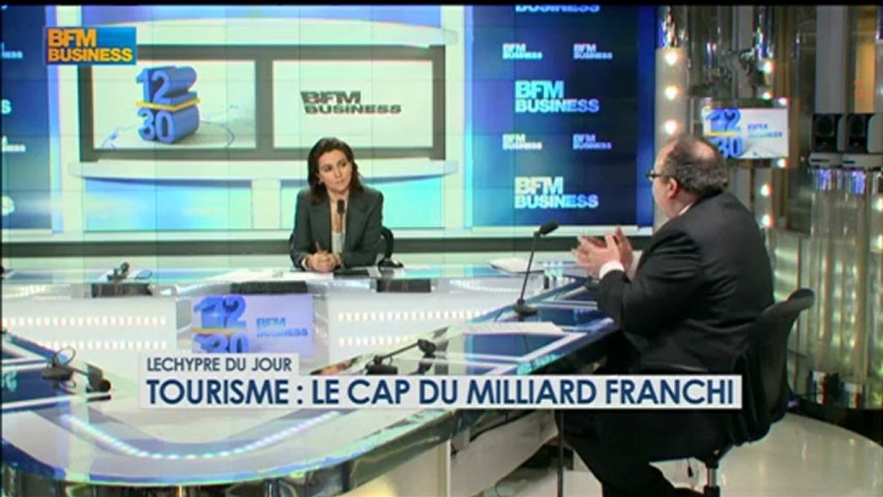Lechypre : Plus d'un milliard de touristes dans le monde- 29 janvier - BFM Business