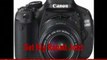 Canon EOS 600D SLR-Digitalkamera (18 Megapixel, 7,6 cm (3 Zoll) schwenkbares Display, Full HD) Double-Zoom-Kit inkl. EF-S 18-55 IS II + EF-S 55-250 IS