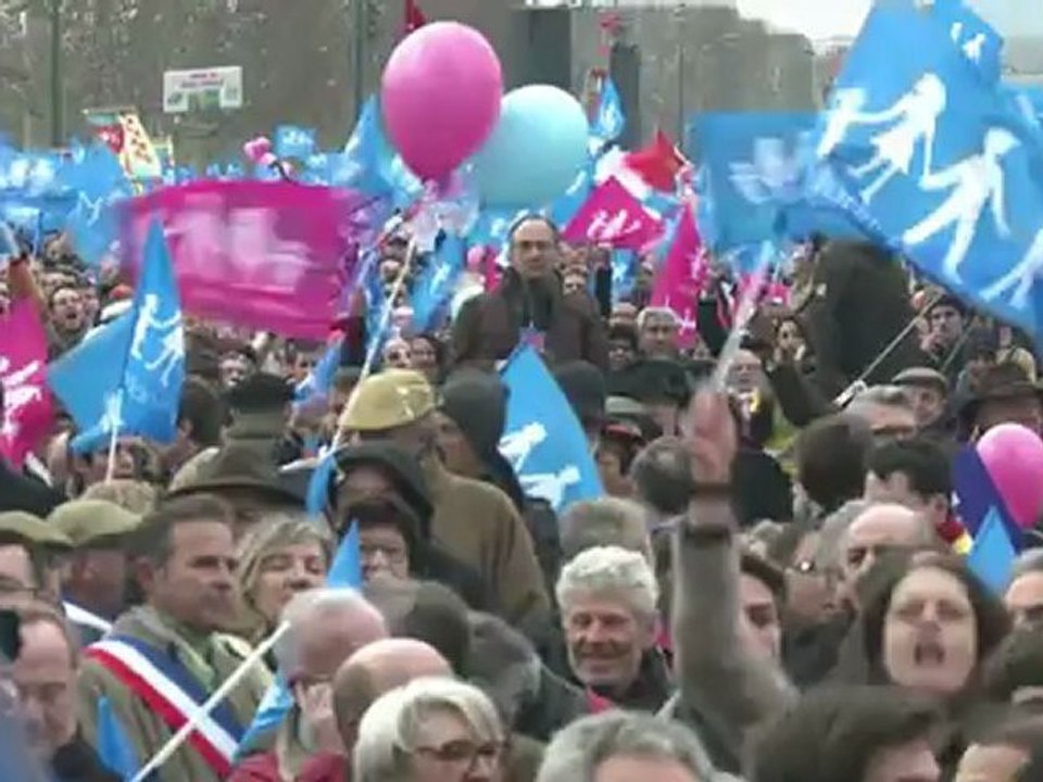 Frankreich streitet über Homo-Ehe