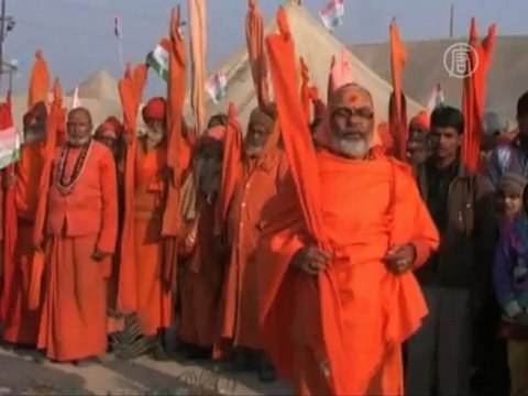 В Индии идёт Кумбха-мела или «праздник кувшинов»