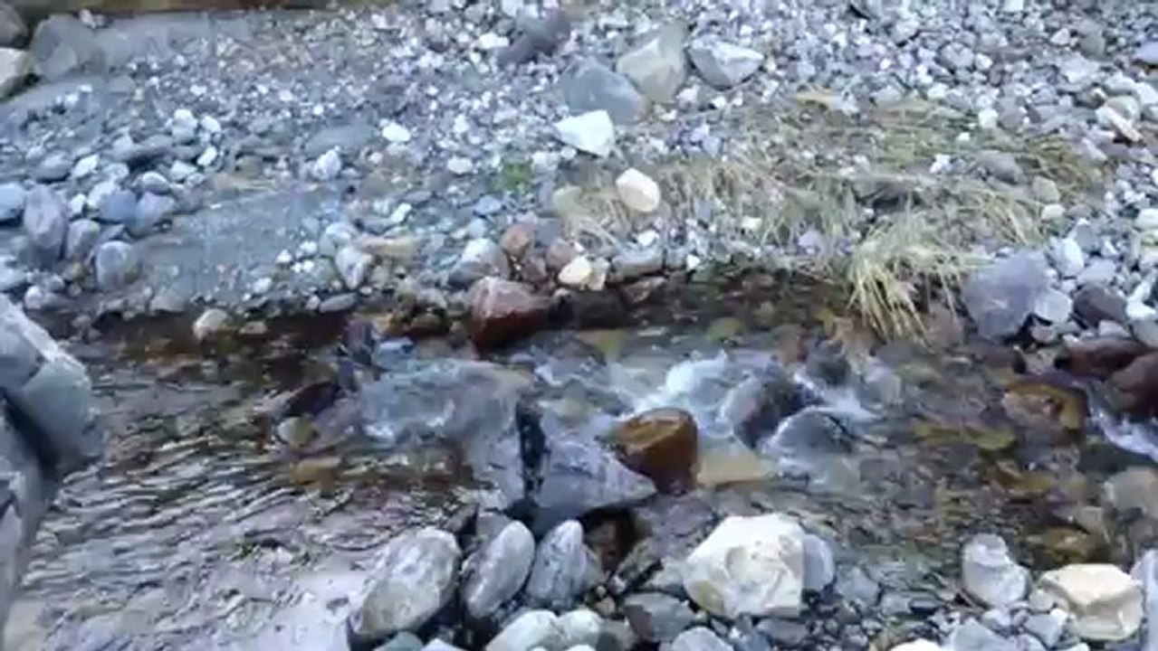 Nawaz praying on a rock
