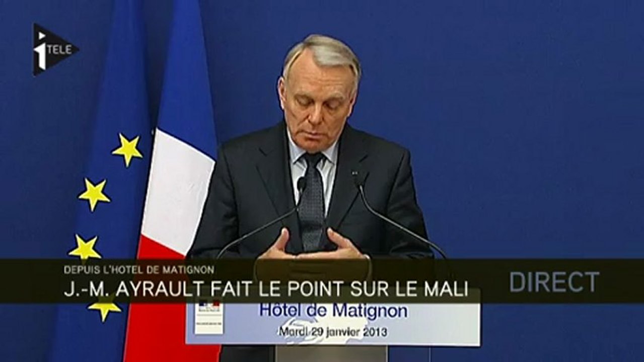 Opération Serval : Jean-Marc Ayrault fait le point