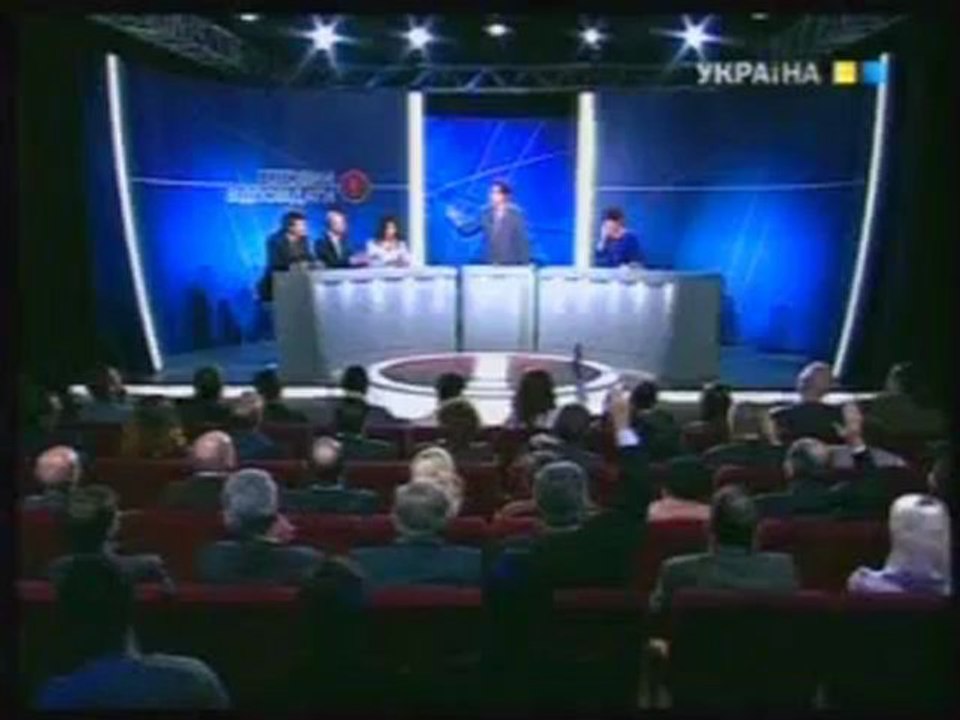 Саакашвили на ТРК  'Украина' Часть 1