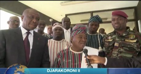 Audience accordée au roi de bouna - Le Ministre Hamed BAKAYOKO salue la coexistence pacifique dans la région