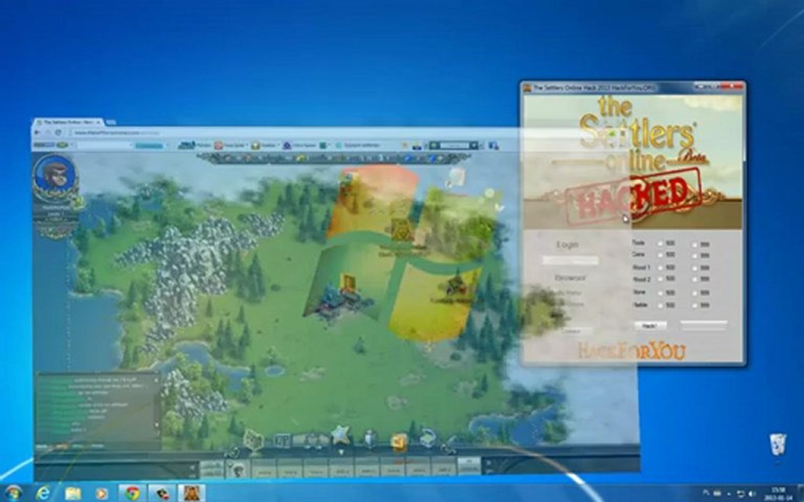 The Settlers Online Hack 2013 Working !
