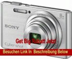 Sony DSC-W730 Digitalkamera (16,1 Megapixel, 8-fach opt. Zoom, 6,9 cm (2,7 Zoll) LCD-Display, 25mm Weitwinkelobjektiv) silber