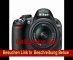 Nikon D3100 SLR-Digitalkamera (14 Megapixel, Live View, Full-HD-Videofunktion) Kit inkl. AF-S DX 18-105 VR Objektiv
