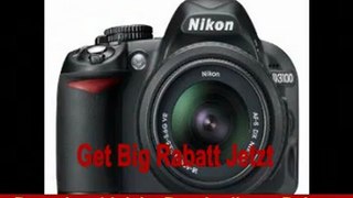 Nikon D3100 SLR-Digitalkamera (14 Megapixel, Live View, Full-HD-Videofunktion) Kit inkl. AF-S DX 18-105 VR Objektiv