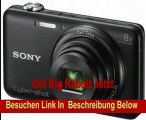 Sony DSC-WX80 Digitalkamera (16,2 Megapixel Exmor R Sensor, 8-fach opt. Zoom, 6,9 cm (2,7 Zoll) LCD-Dispaly, 25mm Weitwinkelobjektiv, Wi-Fi Funktion) schwarz