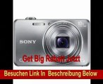 Sony DSC-WX100S Cyber-shot Digitalkamera (18 Megapixel, 10-fach opt. Zoom, 6,7 cm (2,7 Zoll) Display, Schwenkpanorama) silber