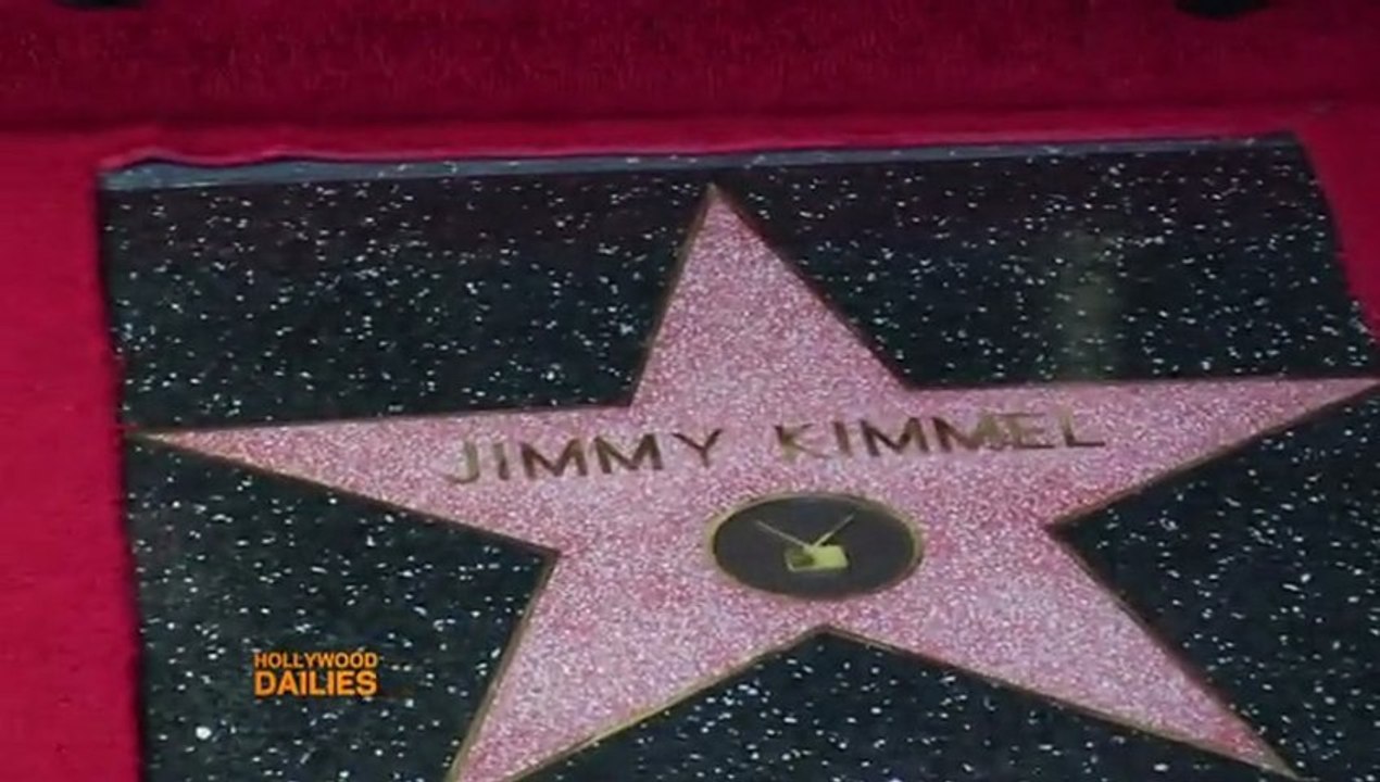 Jimmy Kimmel Gets A Star