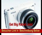 Nikon 1 J1 Systemkamera (10 Megapixel, 7,5 cm (3 Zoll) Display) weiß inkl 1 NIKKOR VR 10-30 mm Objektiv